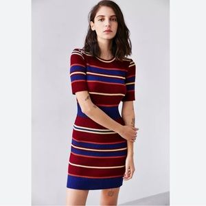 BDG Variegated stripe sweater dress. NWOT